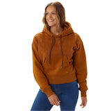 Lolë sweatshirt à capuche Constance Hoodie pour femme - Pecan