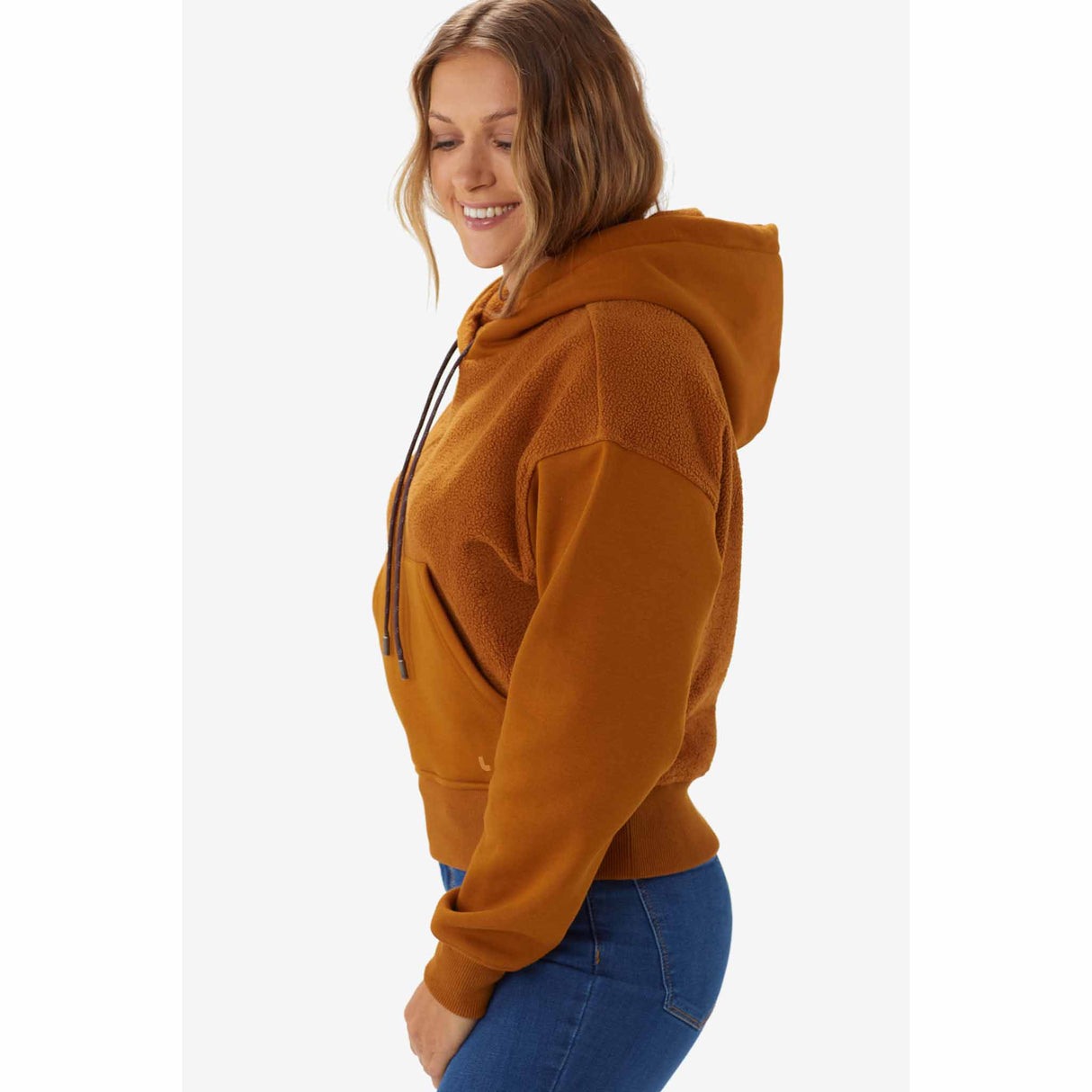 Lolë sweatshirt à capuche Constance Hoodie pour femme - Côté