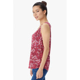 Lole camisole Agda a col en V earth red romantic flow lateral