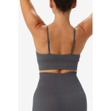 Lole soutien-gorge à soutien moyen Sweat Tech Rib Eucalyptus dos