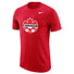 Team Canada Soccer T-shirt Nike à manches courtes rouge homme