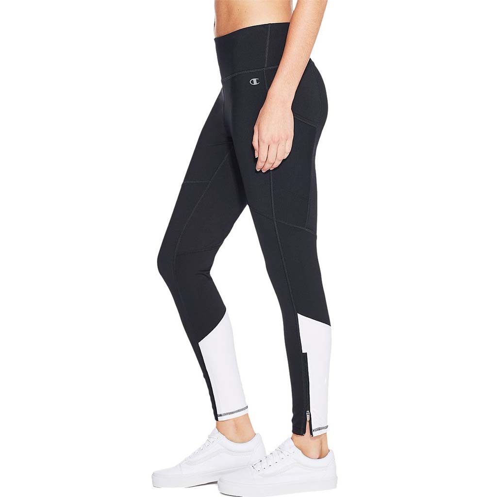 Champion Fashion 7/8 Tights legging sport pour femme noir lv2