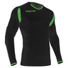 Macron antilia soccer goalkeeper shirt black green