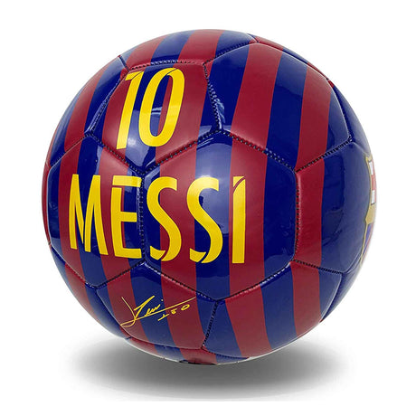 Ballon de soccer Messi 10 FC Barcelone taille 5