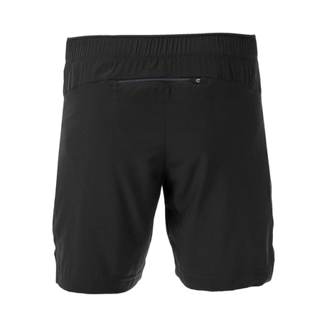 Mizuno Alpha 7 pouces short course a pied noir homme dos