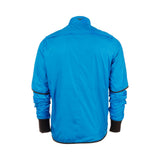 Mizuno manteau à glissière Breath Thermo  swedish blue pour homme dos