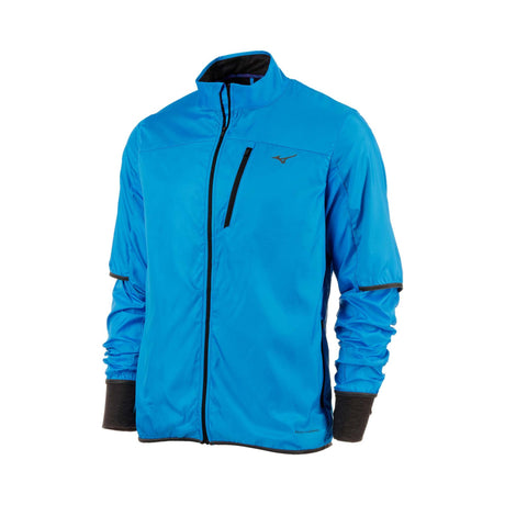 Mizuno manteau à glissière Breath Thermo  swedish blue pour homme