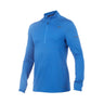 Mizuno Breath Thermo demi-zip de course à pied olympian blue manches longues homme