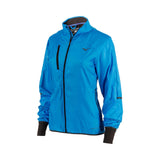 Manteau de course à pied swedish blue pour femme Mizuno Breath Thermo full zip