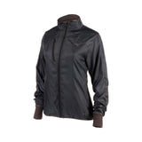 Manteau de course à pied noir pour femme Mizuno Breath Thermo full zip