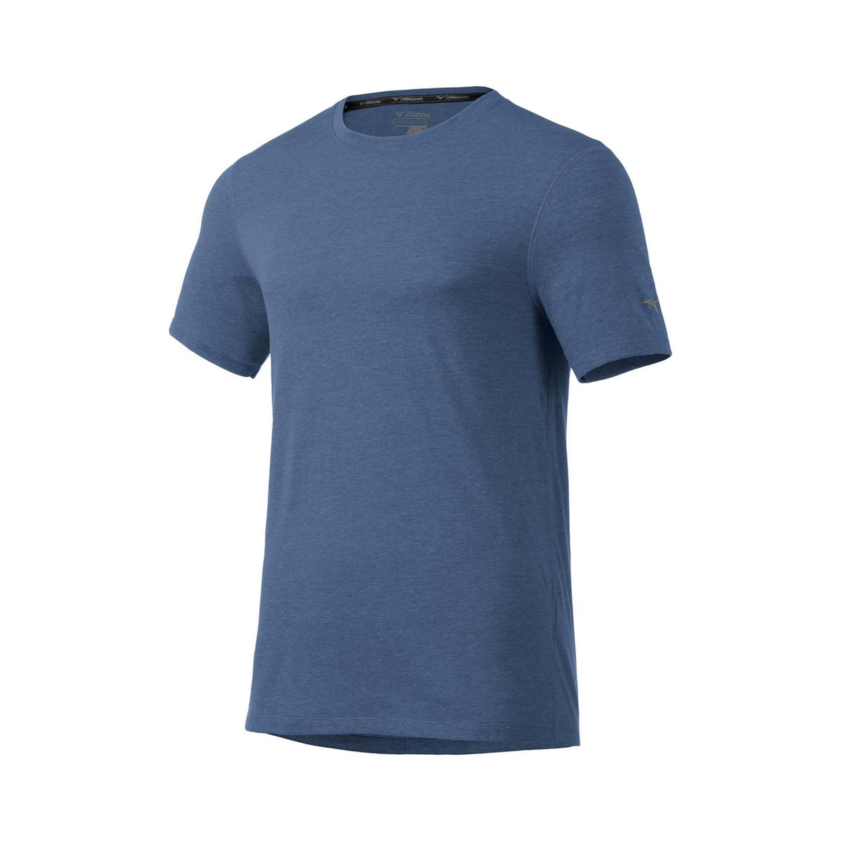 Mizuno Inspire T-shirt sport d&#39;entrainement manches courtes homme enseign blue