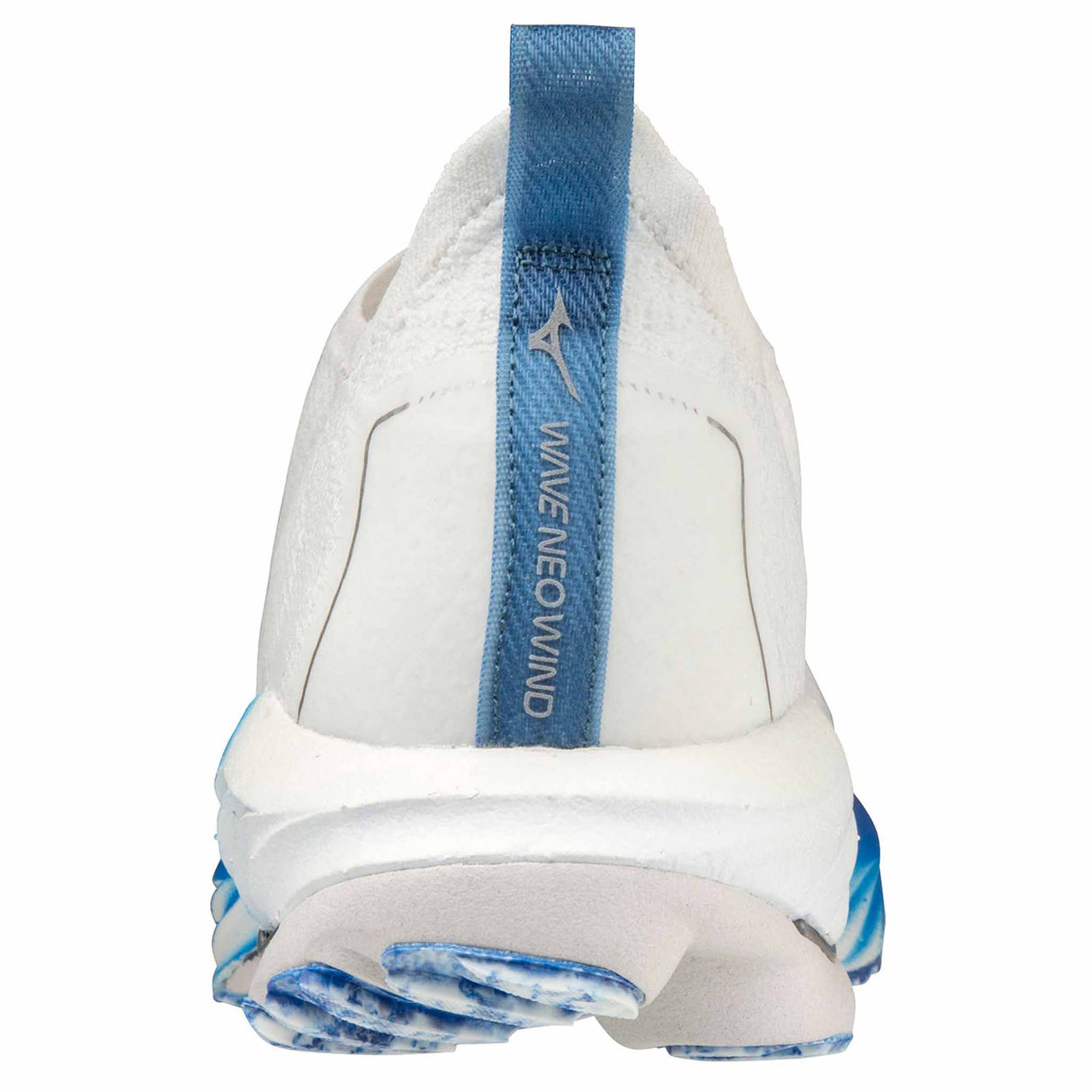 Mizuno Wave Neo Wind chaussures de course à pied pour homme - Undyed White / Peace Blue