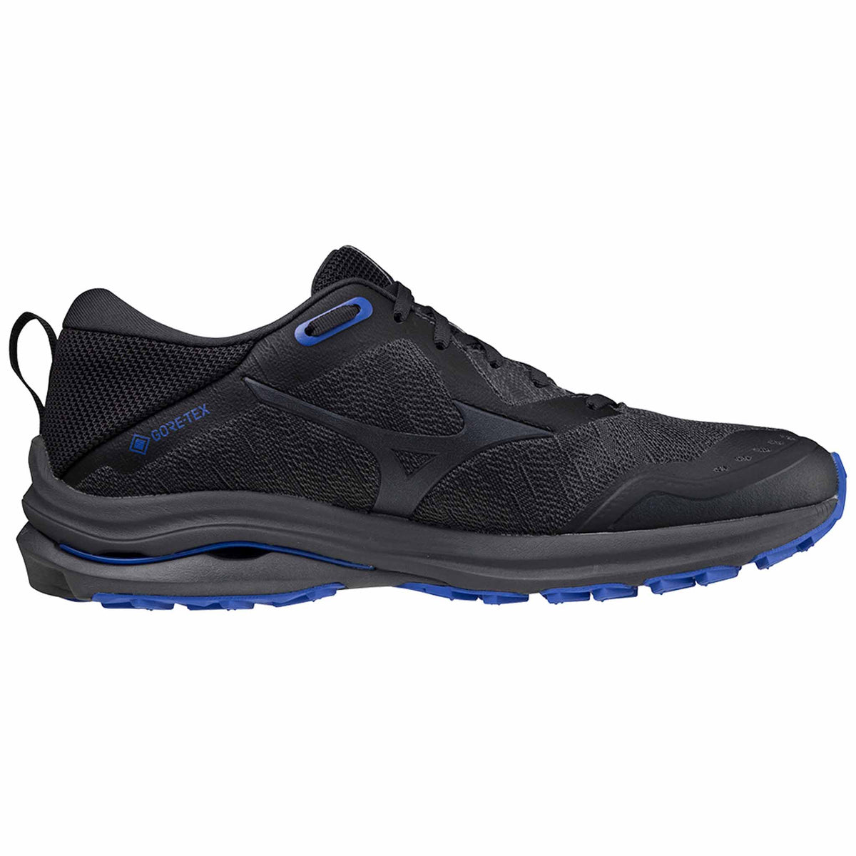 Mizuno Wave Rider GTX chaussures de course à pied homme - blackened pearl lateral