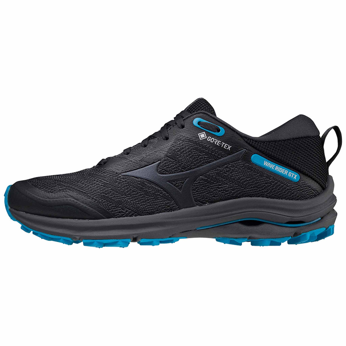 Mizuno Wave Rider GTX chaussures de course à pied femme - blackened pearl lateral