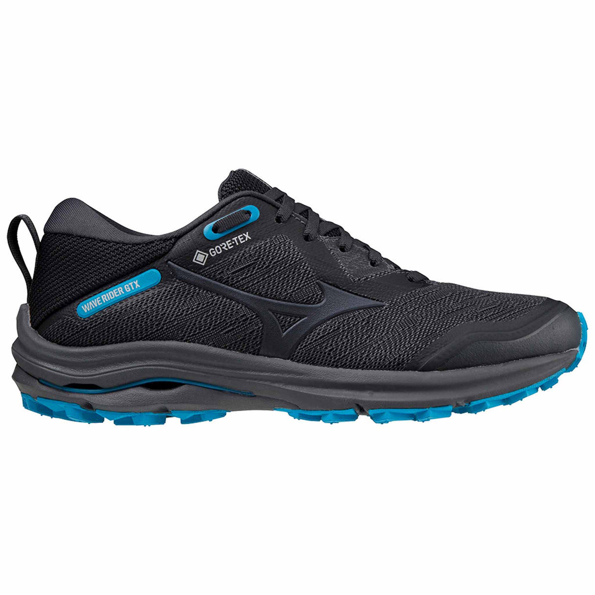 Mizuno Wave Rider GTX chaussures de course à pied femme - blackened pearl