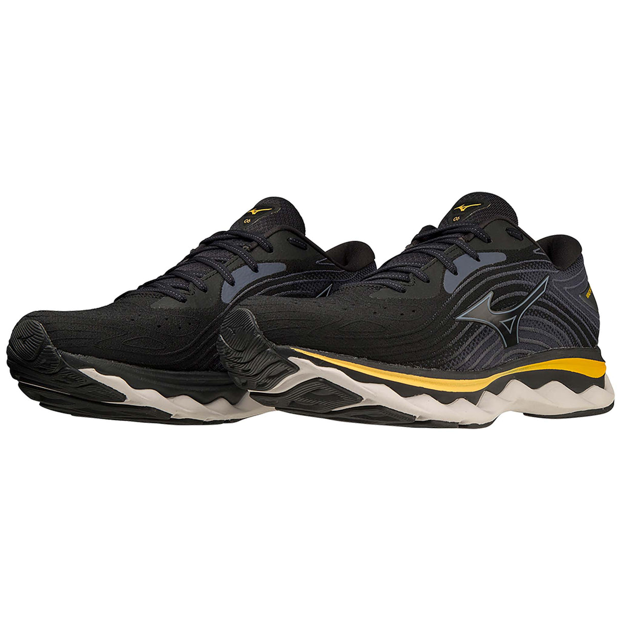 Mizuno Wave Sky 6 souliers de course homme - black tradewinds paire