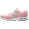 Mizuno Waveknit R2 chaussure de course a pied femme rose gris