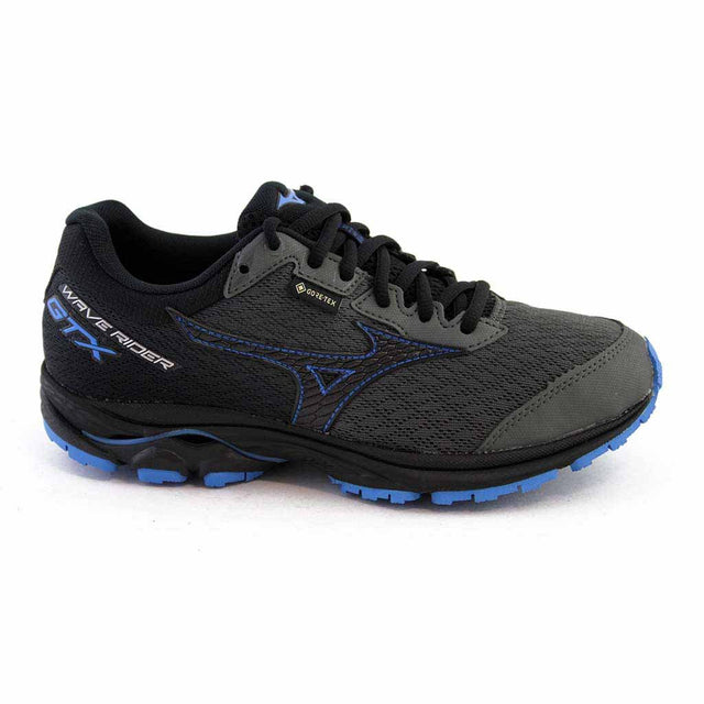 Mizuno Wave Rider 23 GTX chaussures de course a pied femme noir campanule