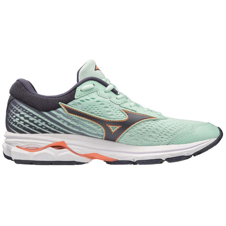 Mizuno Wave Rider 22 misty jade graphite chaussure de course a pied femme