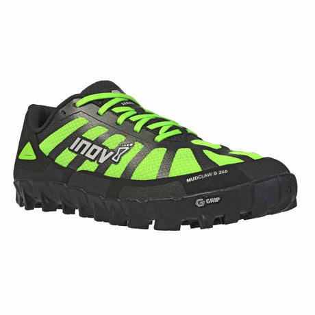 Inov-8 Mudclaw G 260 V2 Black Green angle