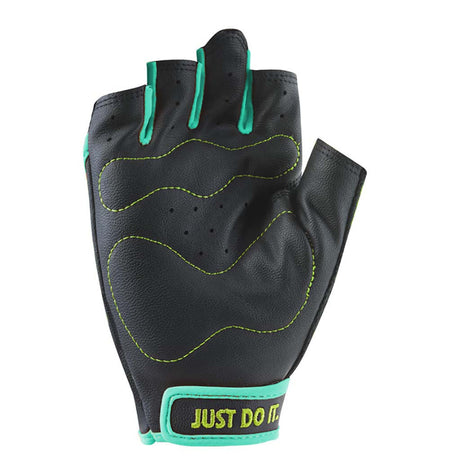 NIKE women's Perf Wrap training gloves Black HyperTurq Volt Soccer Sport Fitness paume