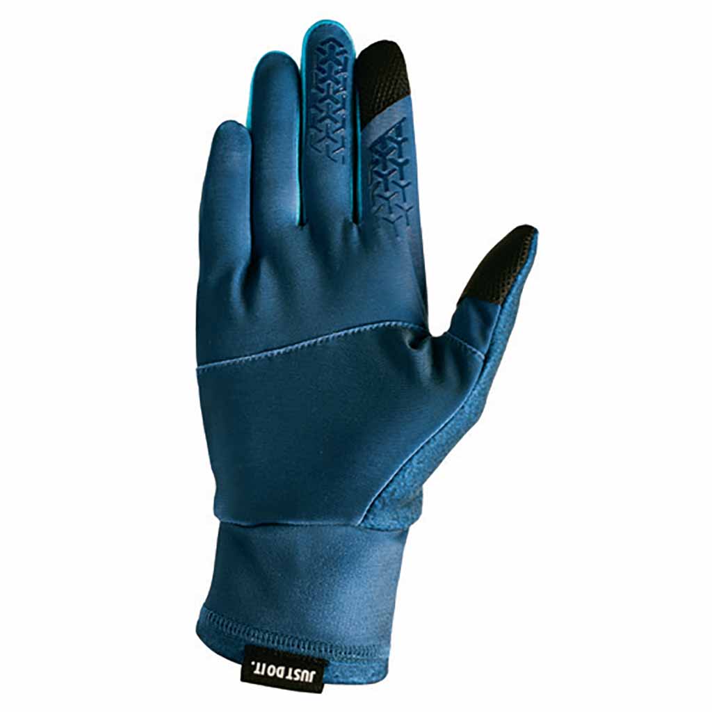 NIKE Therma-Fit Elite Run Gloves 2.0 gants de course à pied femme bleu vert vue paume Soccer Sport Fitness