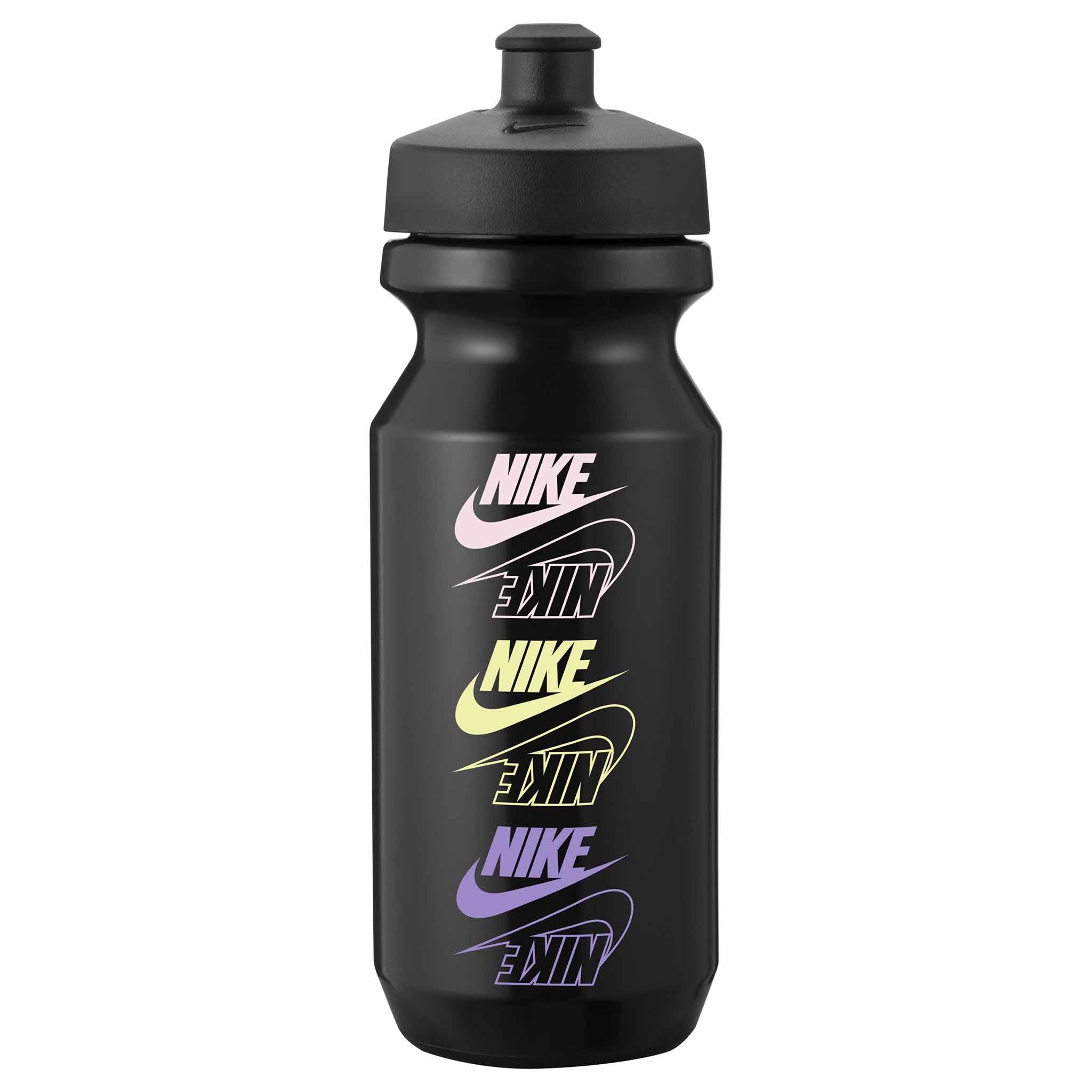 Nike Big Mouth 2.0 Graphic 22oz Sport Water Bottle Black Black Arctic Pink 22 oz