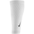 Nike Zoned Support Calf Sleeves manchons de compression mollets blanc argent