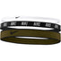 Nike Mixed Width Hairbands 3pk blanc noir olive