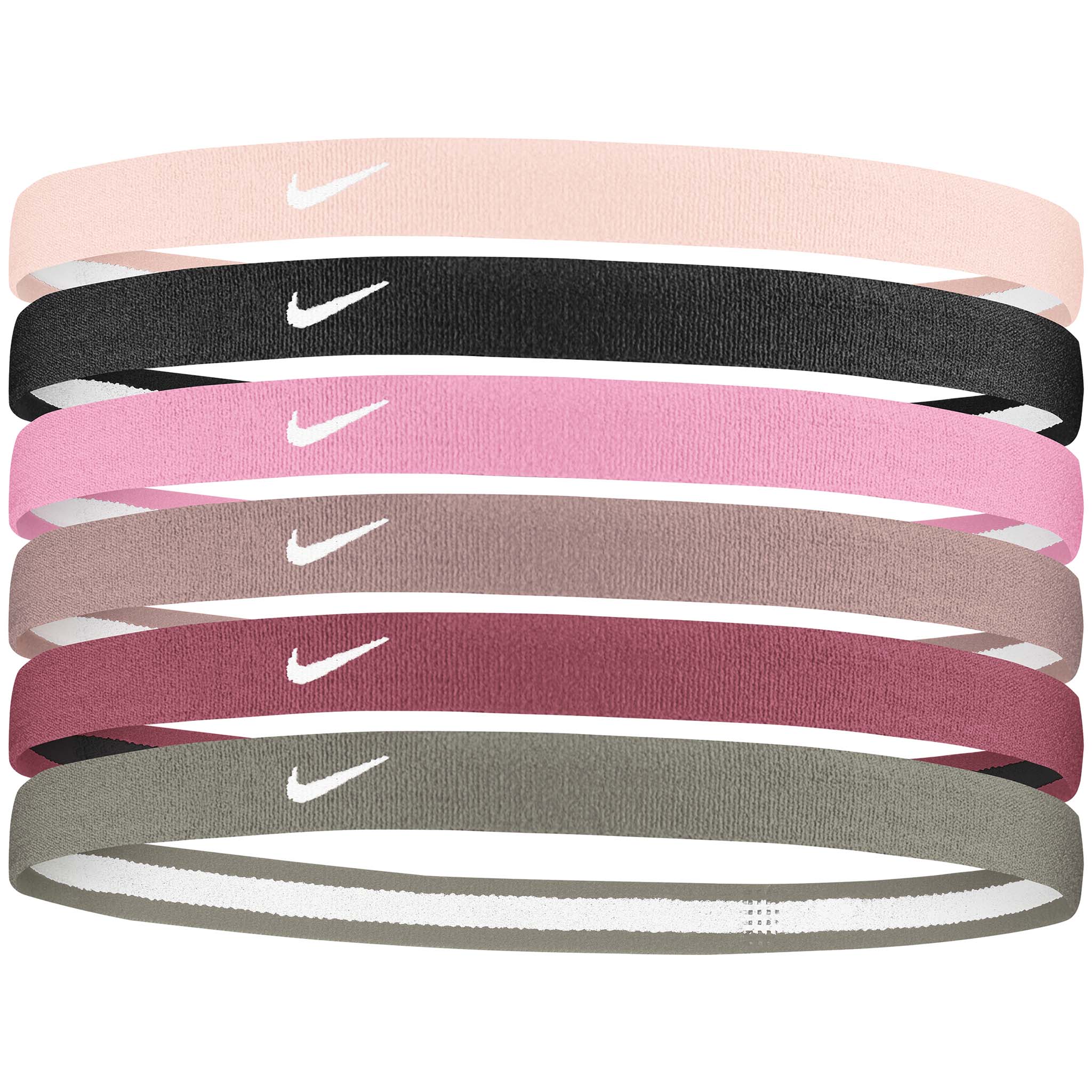 Nike Swoosh Sport Headbands 6pk 2.0 Sport Hairbands