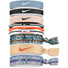 Nike YA Mixed Ponytails attaches pour cheveux PRINTED CERULEAN/WHITE/WASHED CORAL