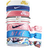 Nike YA Mixed Ponytails attaches pour cheveux PRINTED WHITE/LT PHOTO BLUE/PINK GAZE