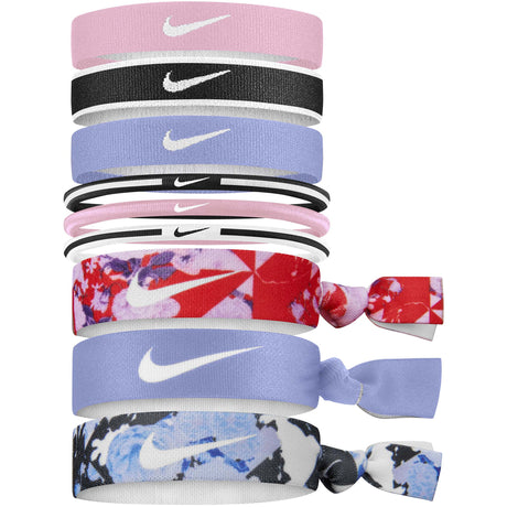 Nike YA Mixed Ponytails attaches pour cheveux PRINTED LT ARCTIC PINK/WHITE/ROYAL PULSE