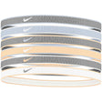 Nike Heathered Headbands 6pk iron grey blue grey