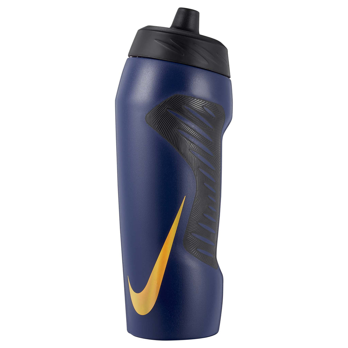 Nike Hyperfuel 32 oz bouteille d&#39;eau sport- Midnight Navy / Black / Black / Metallic Gold