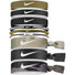 Nike Mixed Ponytail holder 9pk olive black white