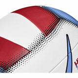Nike Hypervolley 18P ballon de volleyball - University Red / University Blue / White / Black - close up