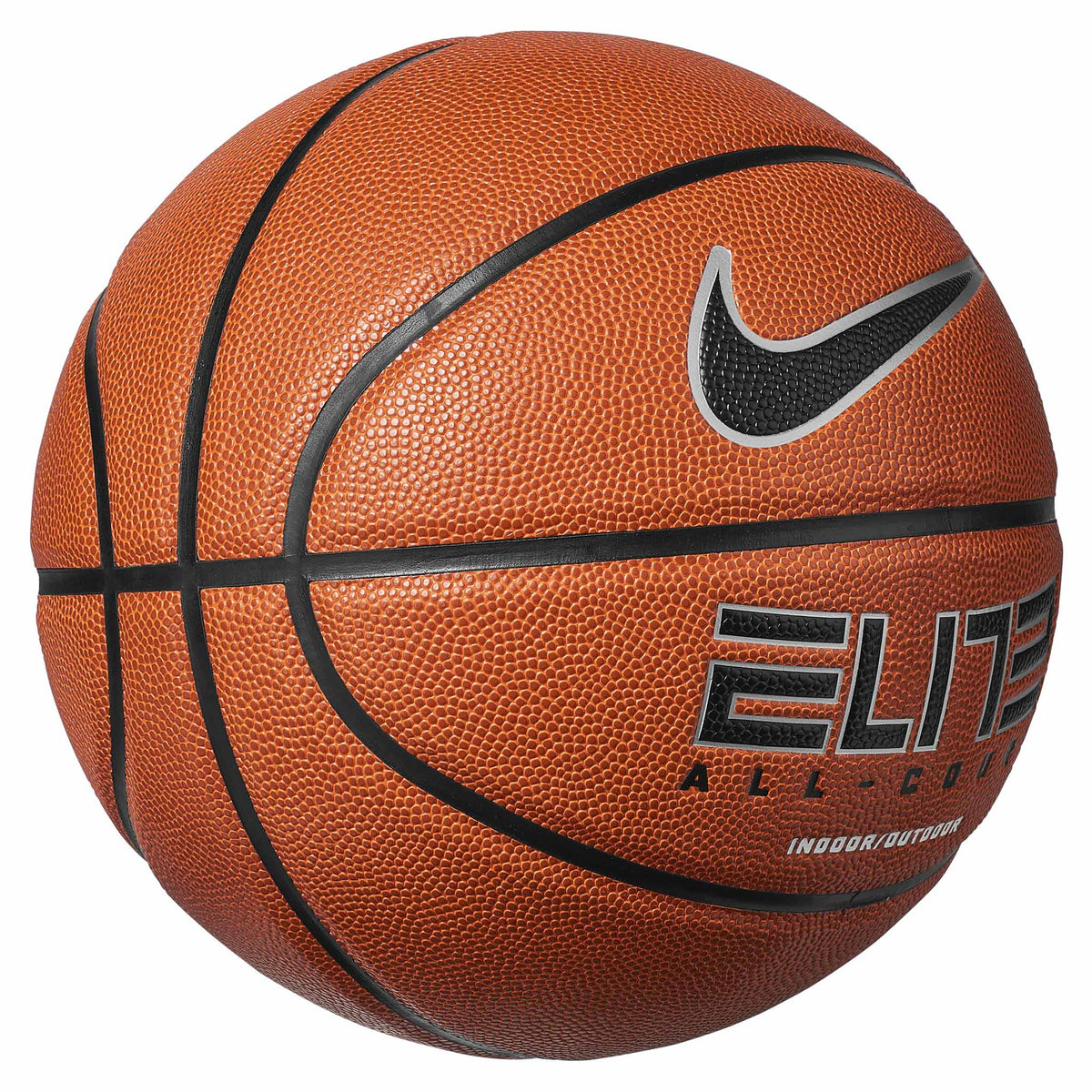 Nike Elite All-Court 8P 2.0 ballon de basketball - Amber / Black - angle