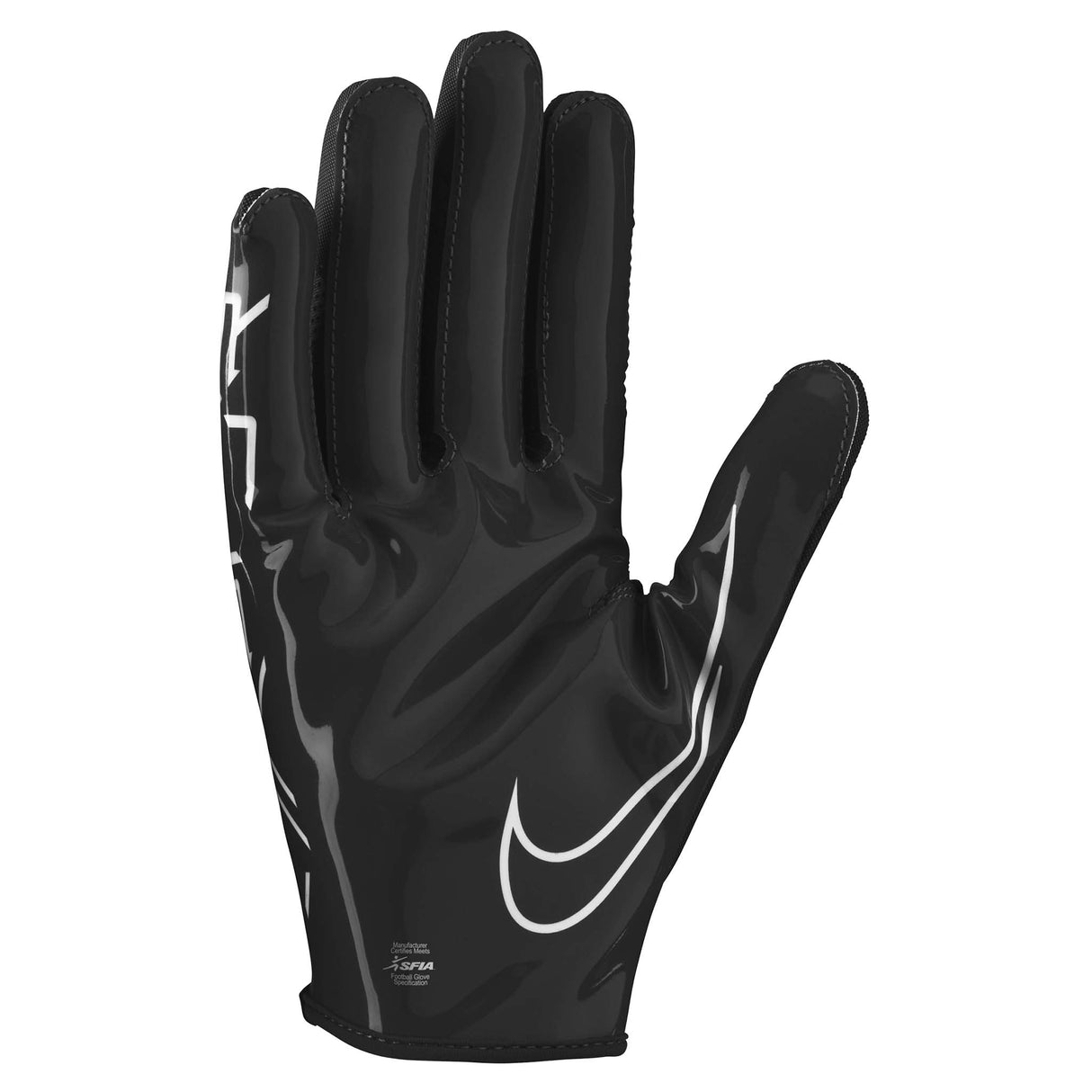 Nike Vapor Jet 7.0 FG gants de football américain pour adultes paume noir blanc