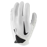 Nike Youth Vapor Jet 7.0 FG gants de football américain blanc blanc noir pour enfants