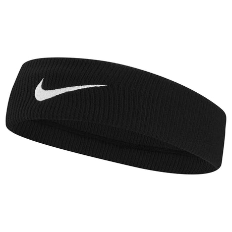Nike Elite bandeaux serre-tête sport swoosh noir blanc