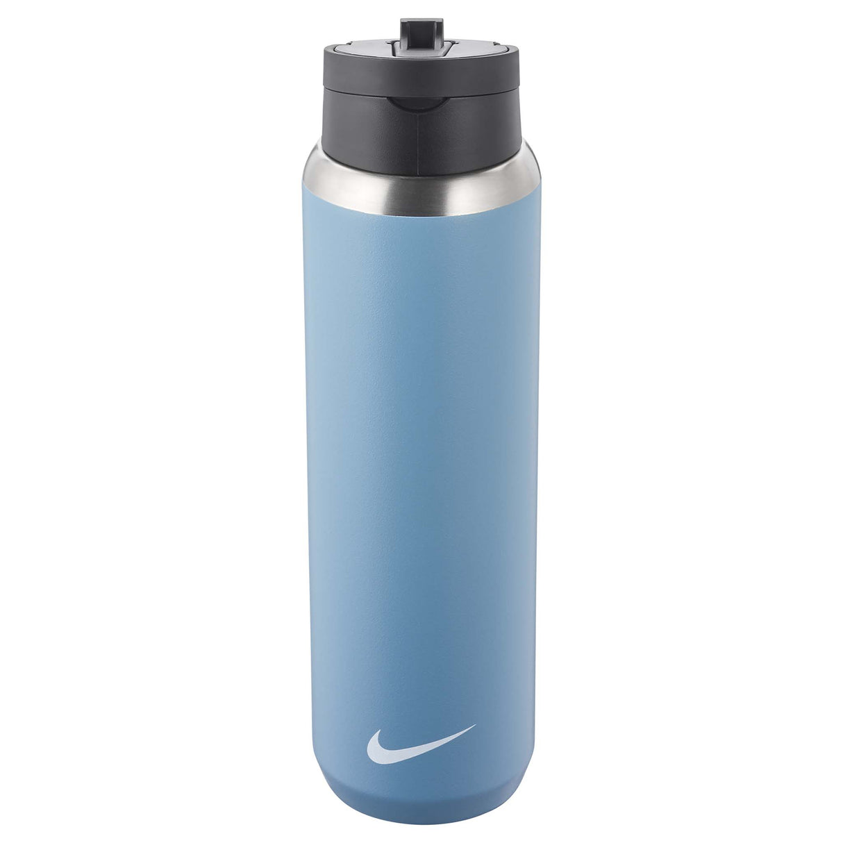 Nike SS Recharge Straw 24 oz bouteille d'eau cerulean face