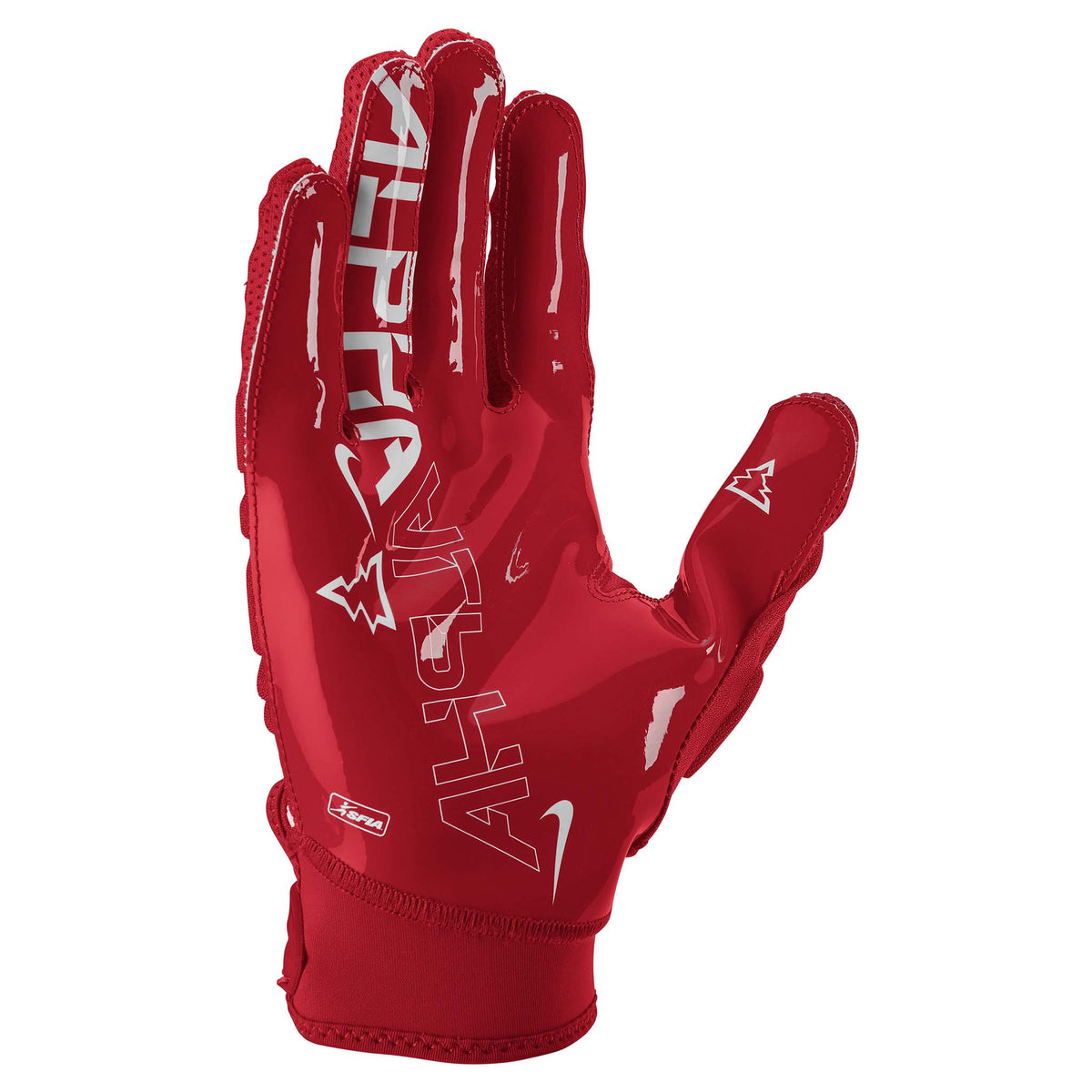 Nike Superbad 6.0 gants de football américain pour adultes - red / university red paume