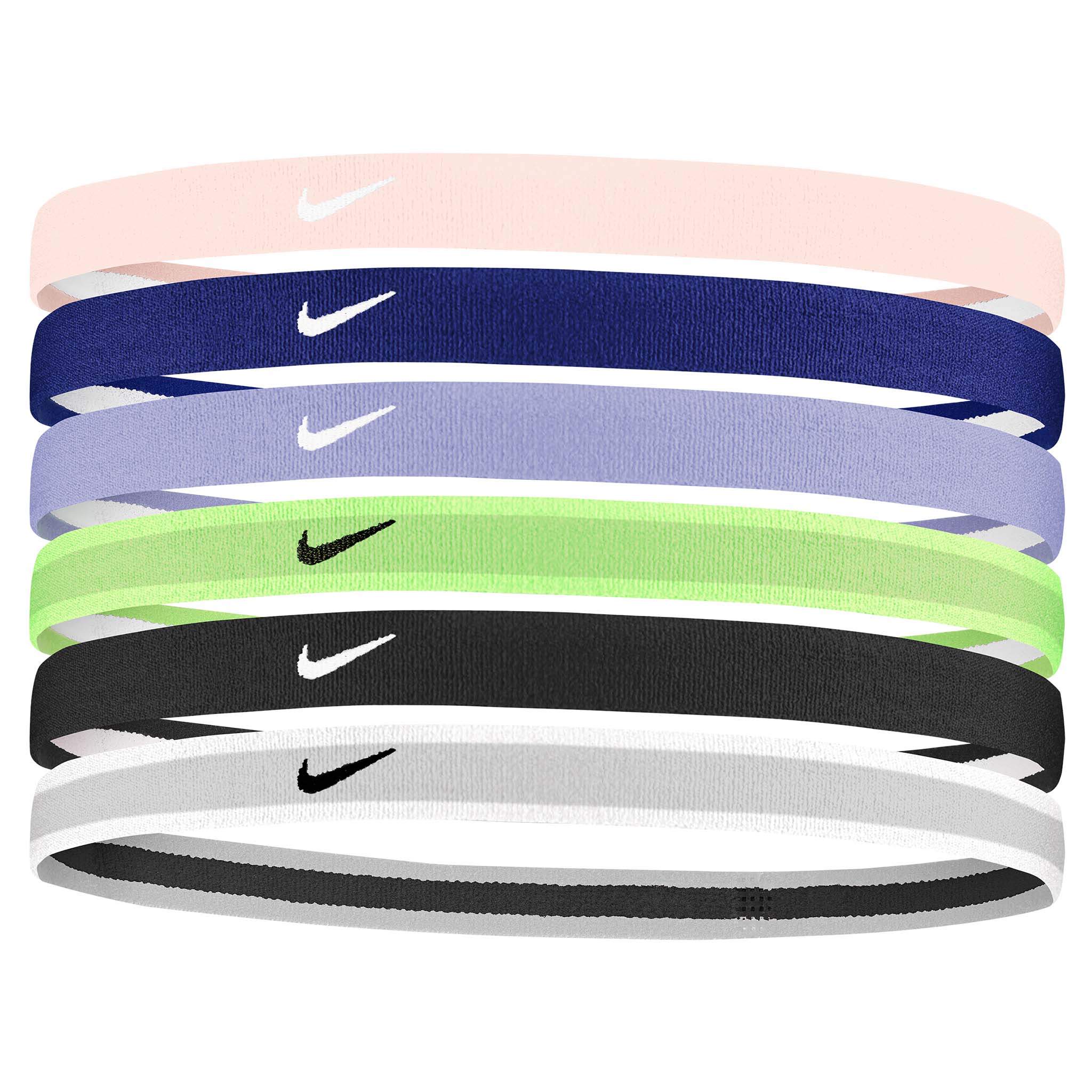 Nike Swoosh Headbands 6pk bandeaux sport pour cheveux pour enfant