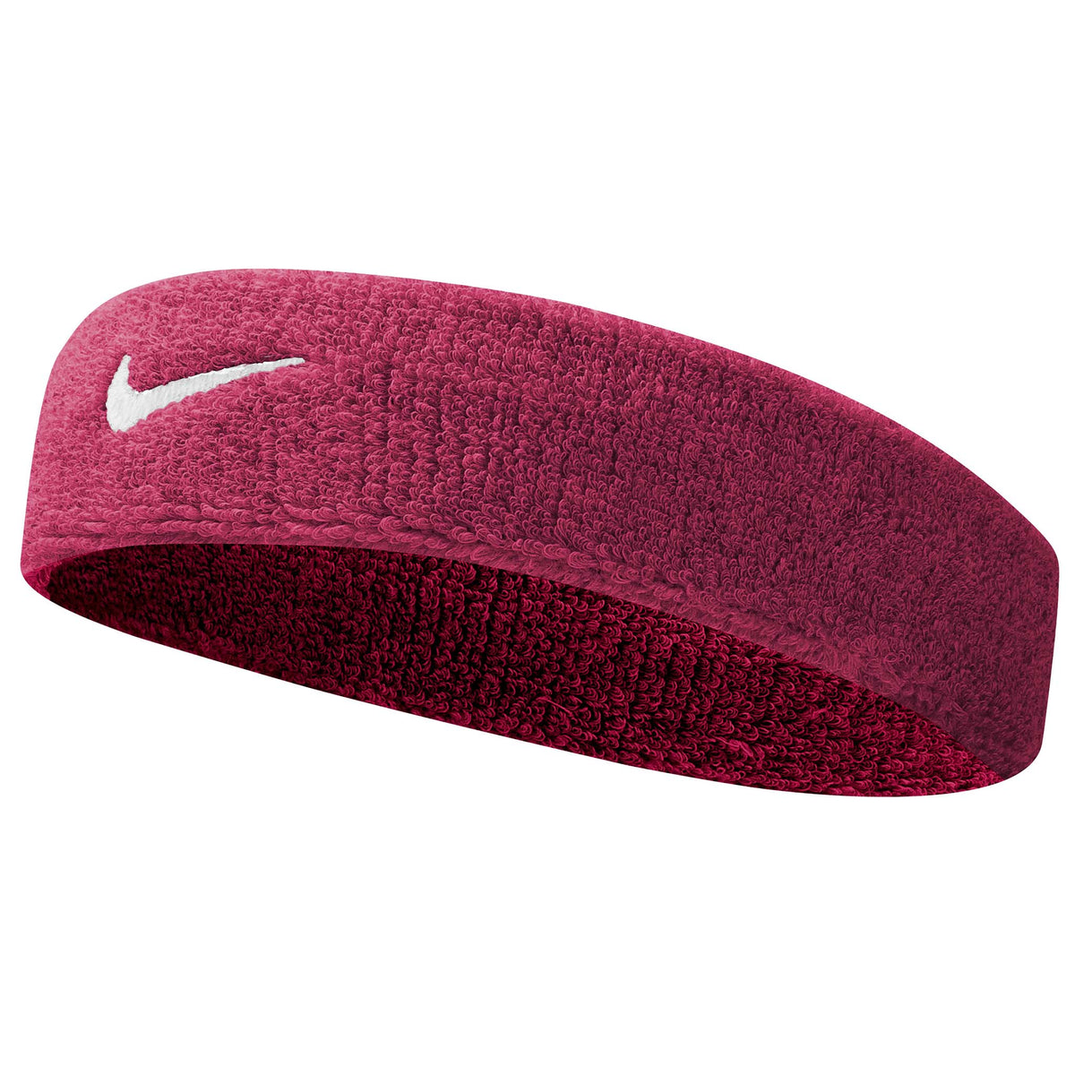 Nike Swoosh bandeaux sport vivid pink white