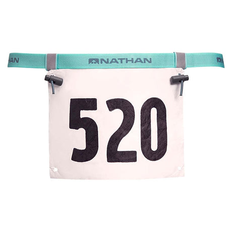Nathan Race Number belt green Soccer Sport Fitness
