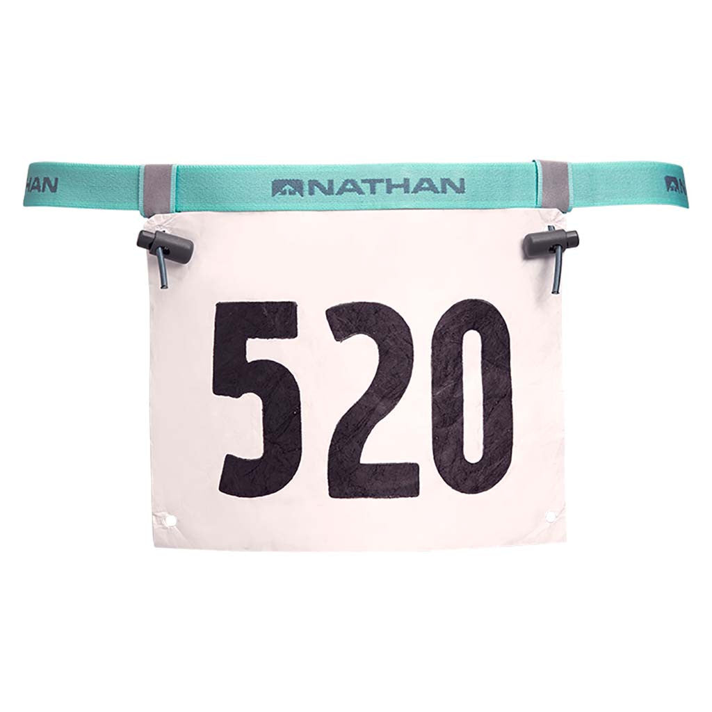 Nathan Race Number belt green Soccer Sport Fitness