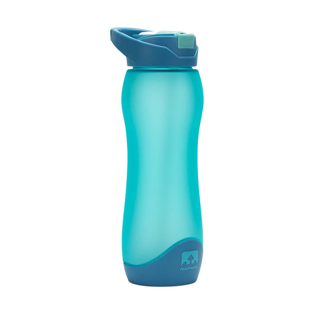Nathan FlipStream 25 oz sports bottle Blue Radiance