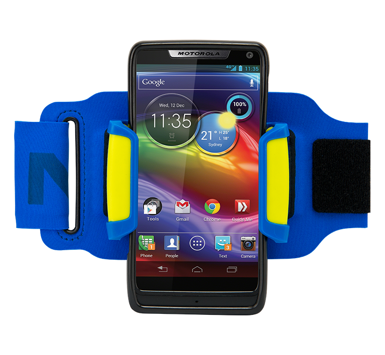 Brassard sport pour téléphone intelligent Nathan Sonic Mount sports smartphone armband Soccer Sport Fitness lv4