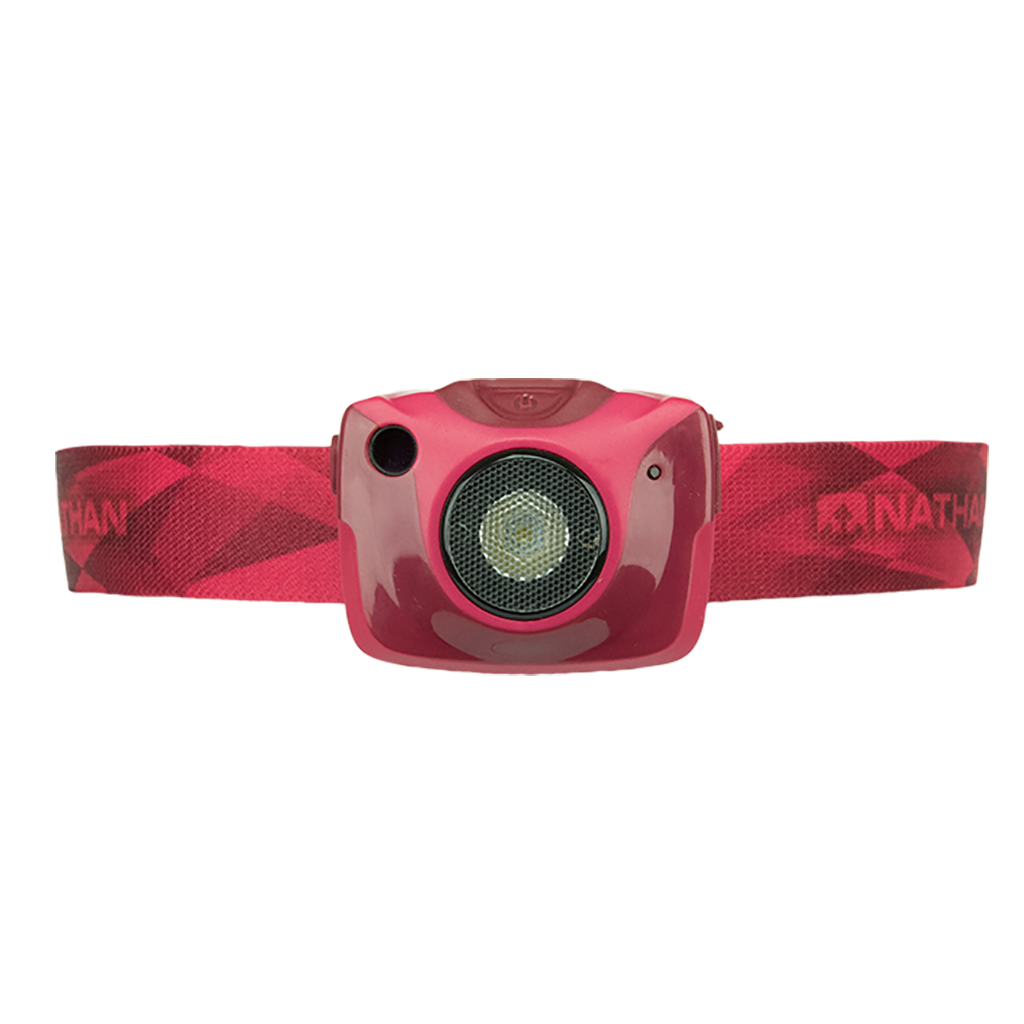 Nathan Nebula Fire runner's headlamp red 2